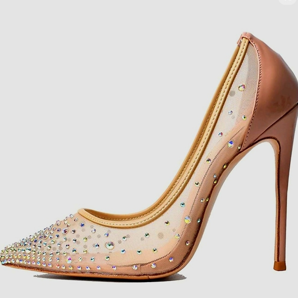 Doris Fanny XFN Rhinestone Stiletto Heels